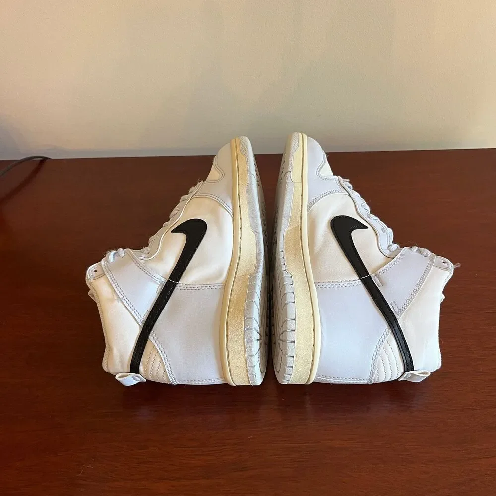 Nike Dunk High Aluminum Light Blue Cream White Shoes Women’s 7 5.5Y DB2179-110